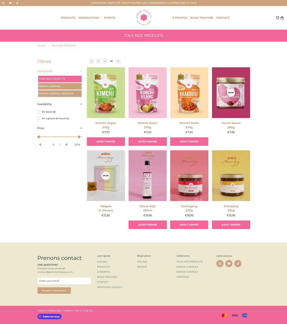Product Page