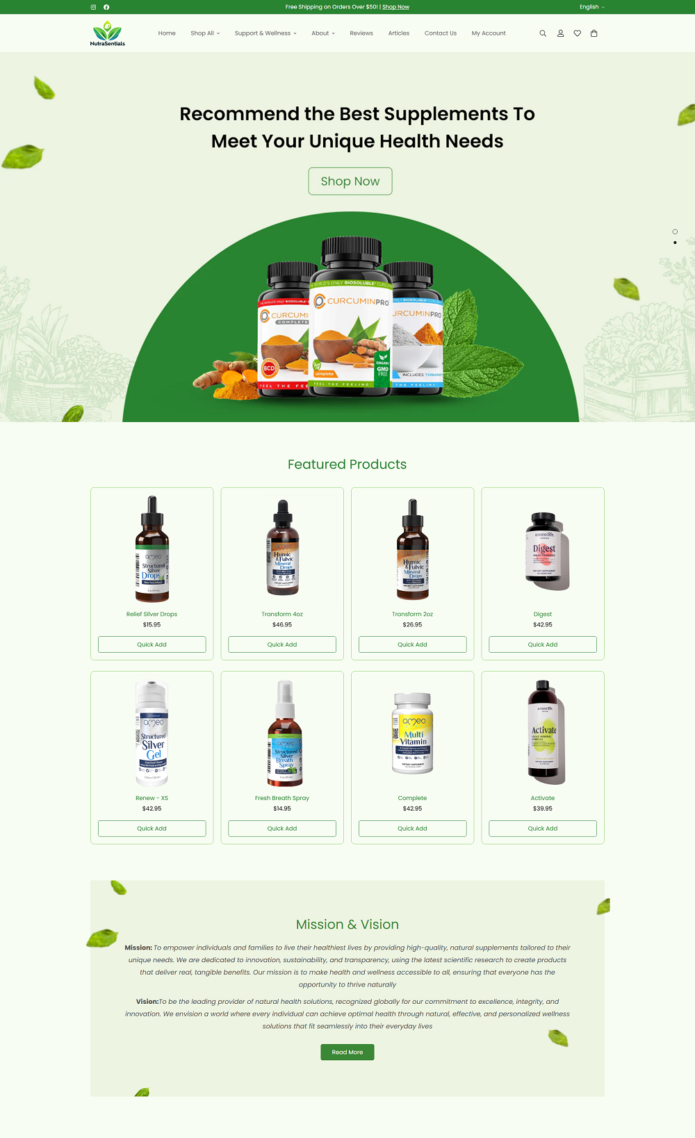 Homepage