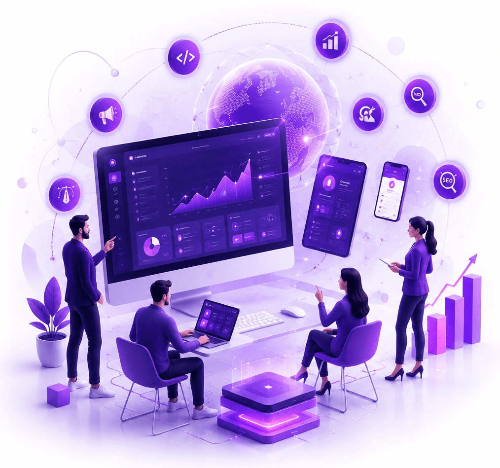 Anzo Solution team delivering AI digital solutions for businesses in Florida