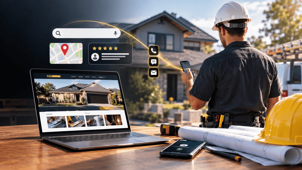 Contractor marketing team helping a Florida contractor get more leads and booked jobs online