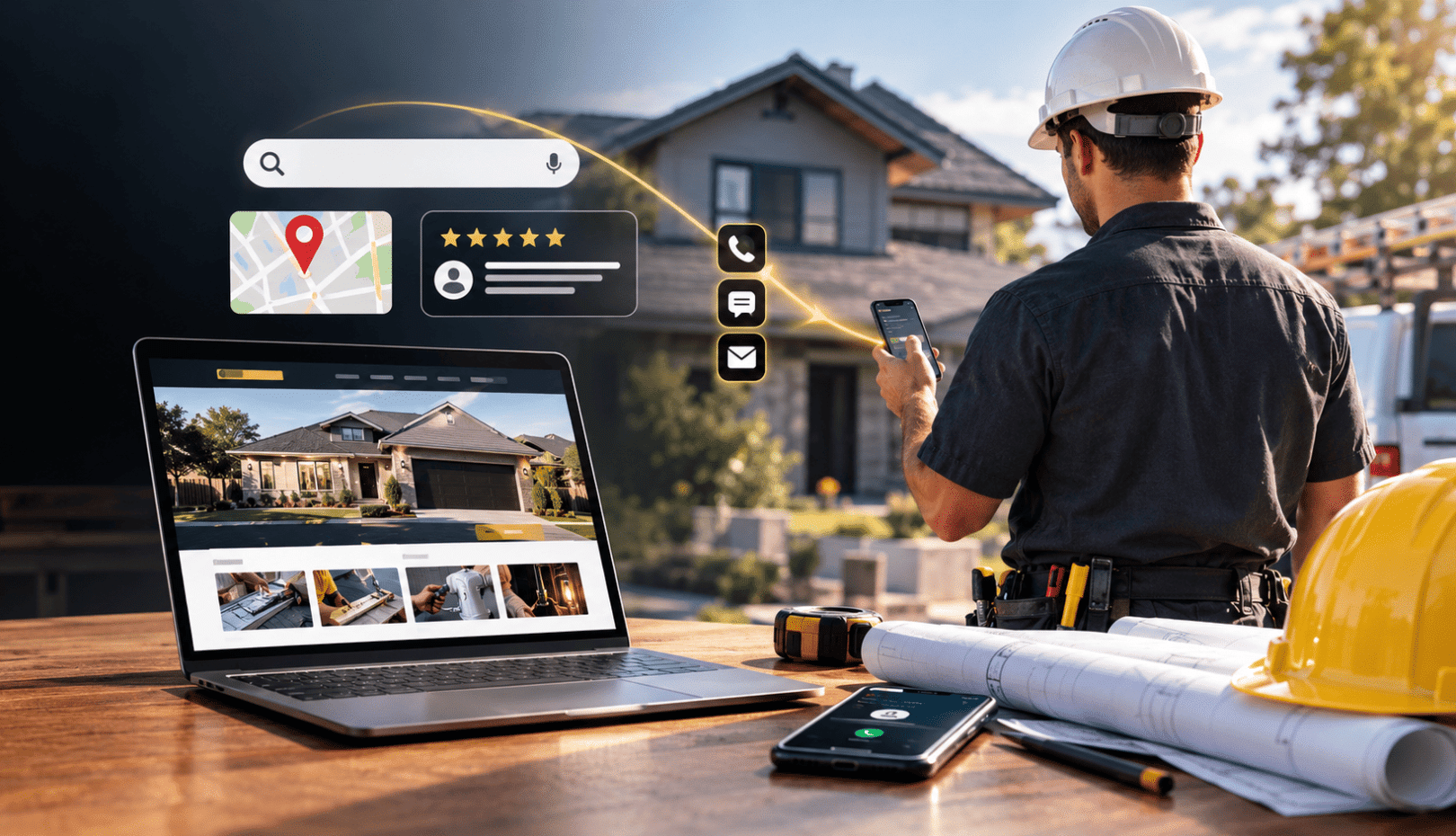 Contractor marketing team helping a Florida contractor get more leads and booked jobs online
