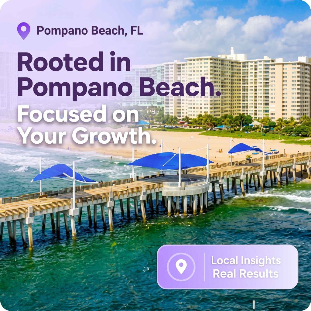 Pompano Beach waterfront business community served by Anzo Solution