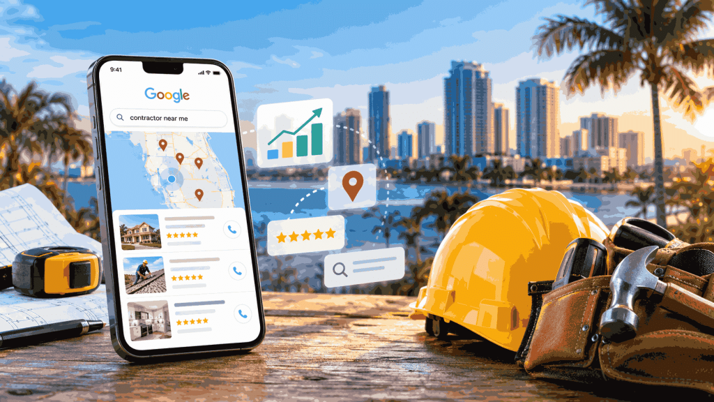 Contractor SEO in Florida for Google Maps rankings